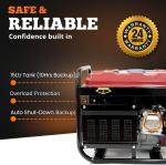 6600W Portable Petrol Generator with Electric Start
