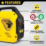 Champion 2200W Mighty Atom Dual Fuel Inverter Generator
