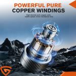 Powerful 5kW Portable Petrol Generator with Electric Start