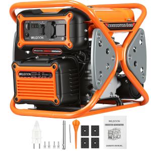 Quiet Portable 3200W Inverter Generator for Camping