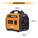 1800W Silent Inverter Generator for Camping RVs