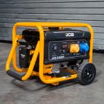 JCB 3.6kW Petrol Site Generator with Recoil Start