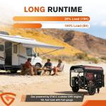 5000W Portable Petrol Generator with Electric Start