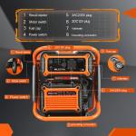 Quiet Portable 3200W Inverter Generator for Camping