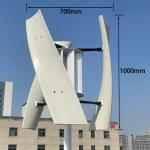 800W Vertical Wind Turbine Generator with MPPT