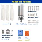 12000W Vertical Wind Turbine Generator Kit