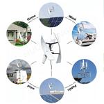Quiet 4000W Wind Power Generator for Home Camping