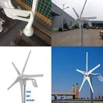 AUECOOR 760W Solar and Wind Power Kit