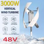 3KW Wind Turbine Generator with MPPT Controller