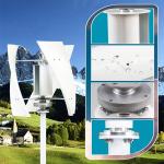 3KW 3-Blade Wind Turbine Power Charger