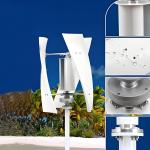3000W Vertical Axis Wind Turbine Power Charger
