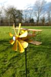 Solar-Powered Garden Spinner in 3 Colors