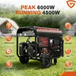 6000W Portable Electric Start Petrol Generator