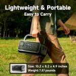 ALLPOWERS R600 Portable Power Station, 299Wh Battery