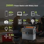 ALLPOWERS 288Wh Portable Power Station for Camping