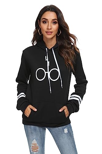 Harry Potter Glasses Hoodie for Women & Teens