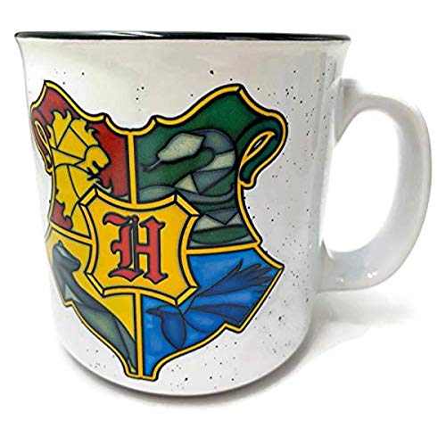 Harry Potter Hogwarts Crest Ceramic Mug, 20oz