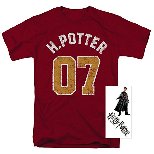 Harry Potter Quidditch Jersey Tee with Stickers