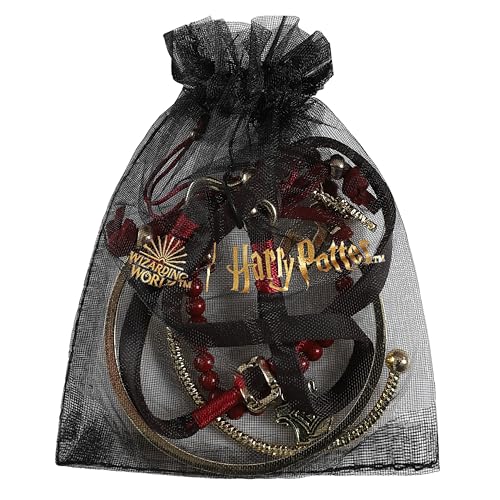 Gryffindor Bracelet Set - 4 Pack for Harry Potter