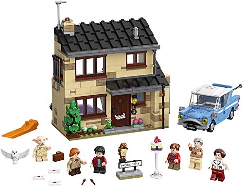 Harry Potter LEGO Set: 4 Privet Drive & Flying Car