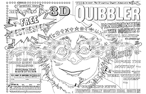 Official Harry Potter House Pride Coloring Book Set