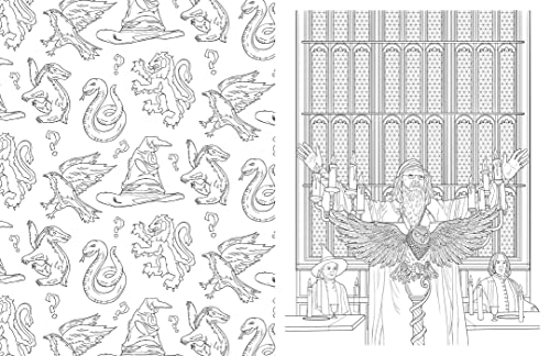 Official Hogwarts Coloring Book: Harry Potter