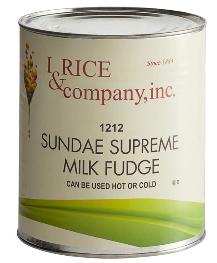 10 lb. I.Rice Sundae Supreme Hot Fudge Topping
