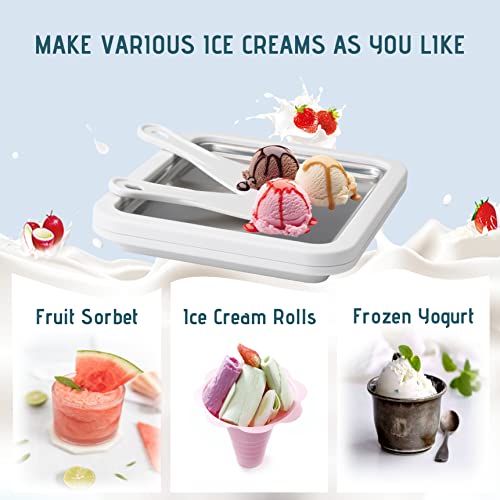 Instant Rolled Ice Cream Maker