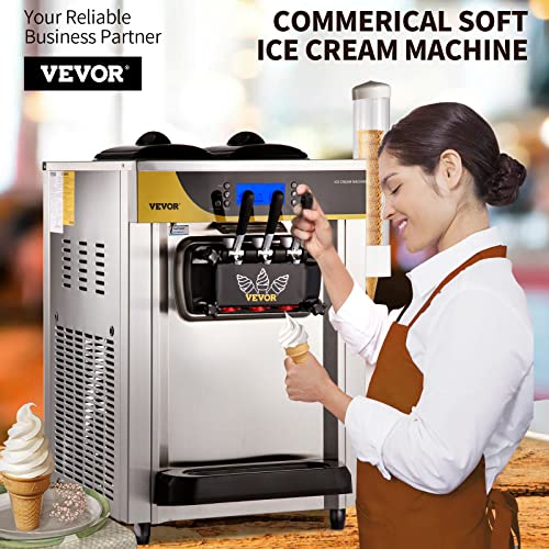 Commercial Soft Serve Ice Cream Maker