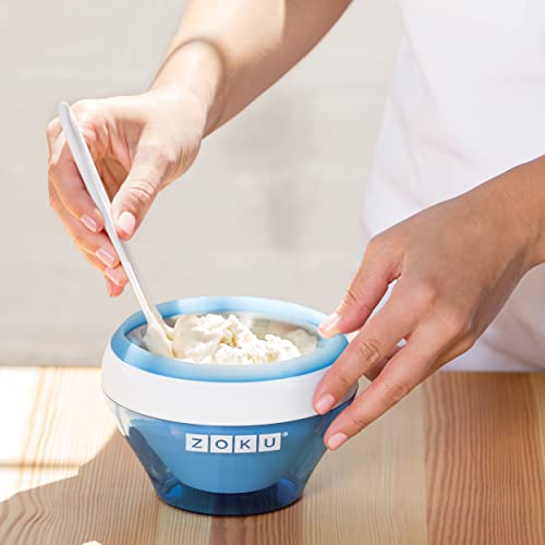 ZOKU Compact Ice Cream Maker with Stainless Steel Core
