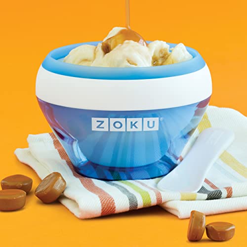 ZOKU Compact Ice Cream Maker with Stainless Steel Core