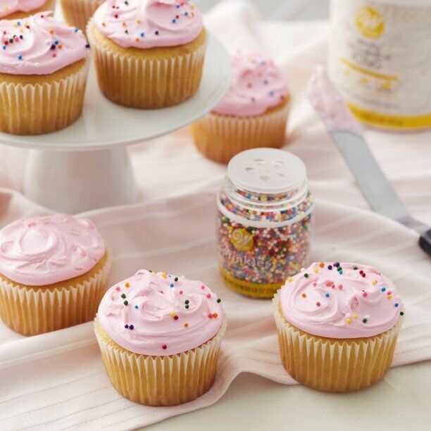 Rainbow Nonpareil Sprinkles for Desserts, Cakes & Cupcakes