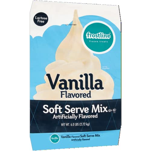 Frostline Vanilla Soft Serve Ice Cream Mix, 6 Pounds
