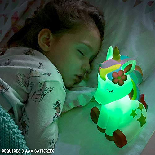 Light-Up DIY Color-Change Unicorn Night Light