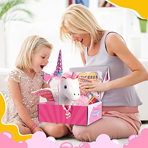 Unicorn Plush Toys for Girls Ages 3-8