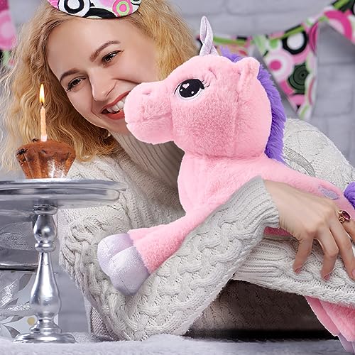 Giant 24" Unicorn Plush Pillow for Kids