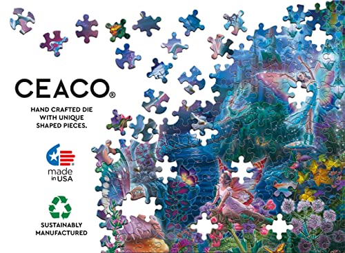 Unicorn Fairytales 500-Piece Foil Jigsaw Puzzle