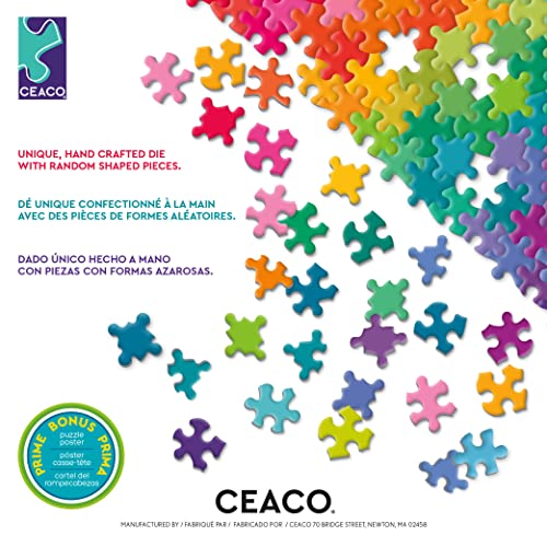 Unicorn Fairytales 500-Piece Foil Jigsaw Puzzle