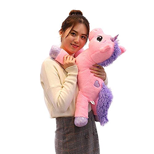 Giant 24" Unicorn Plush Pillow for Kids