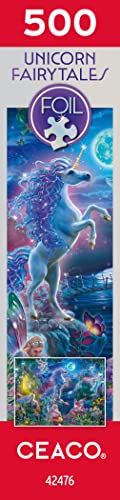 Unicorn Fairytales 500-Piece Foil Jigsaw Puzzle