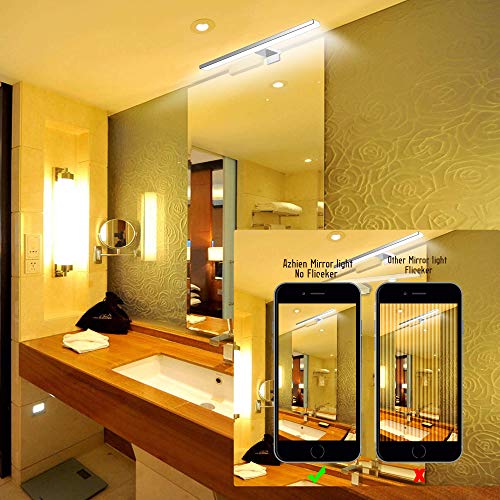 Azhien 10W LED Bathroom Mirror Light, Cool White