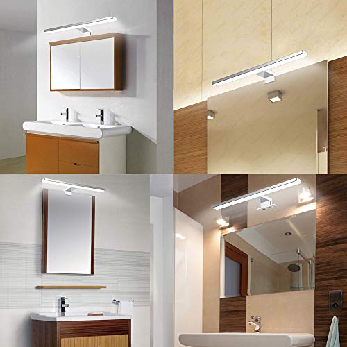 Azhien 10W LED Bathroom Mirror Light, Cool White