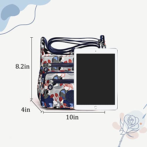 Aqua Women’s Multipurpose Nylon Crossbody Bag