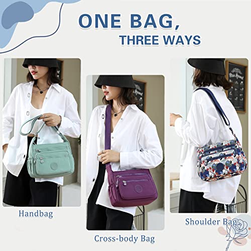 Aqua Women’s Multipurpose Nylon Crossbody Bag