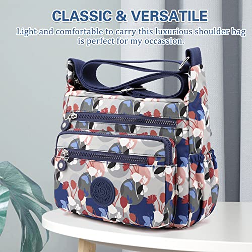 Aqua Women’s Multipurpose Nylon Crossbody Bag