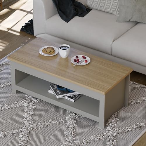 Vida Designs Arlington Modern Grey Coffee Table