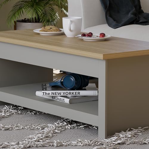 Vida Designs Arlington Modern Grey Coffee Table