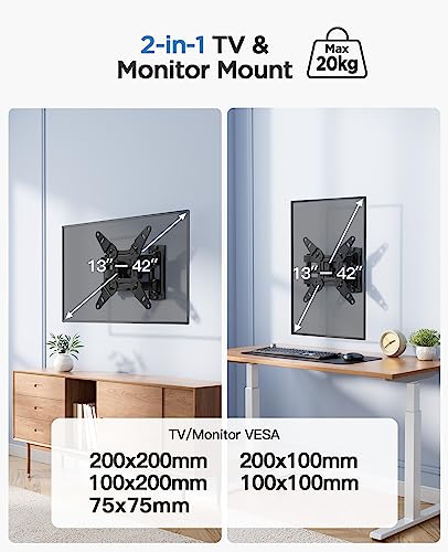 Compact TV Wall Mount for 13-42 Inch Screens