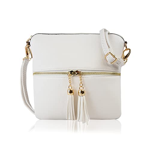 Designer Faux Leather Crossbody Bag for Women
