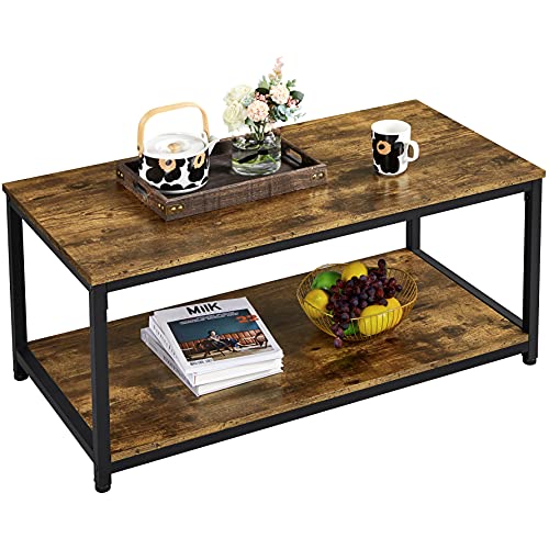 Yaheetech Industrial Coffee Table for Home & Office